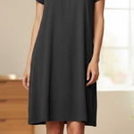 Knot Sisters Charcoal Gray Dress Photo 0