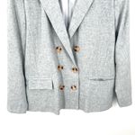 Anthropologie Bishop And Young Free Spirit Montecito Blazer In Paradise Gray Photo 4