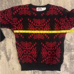Cambridge Dry Goods Red and Black Wool Sweater Size undefined Photo 3