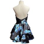 Rachel Allan Prom Strapless Mini Dress Black Blue 10 Photo 4