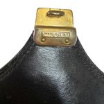 Nordstrom Vintage Black Leather Box Purse Crossbody Handbag - Made in Italy Photo 5