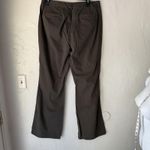 Eddie Bauer Pants 12 Brown Mercer Fit Stretch Trouser Flare Career Casual Preppy Photo 5
