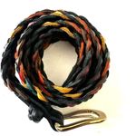Capezio Argentina  colorful braided leather belt Photo 2