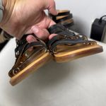 Kork-Ease Palmyra Black Leather Strappy Gladiator Sandal Sz 8 Photo 7