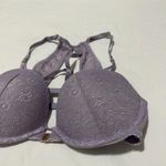 Victoria's Secret Victoria’s Secret Very Sexy Purple Lace Push Up Bra 32D Strappy Racer Back Photo 1
