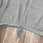 Pink Rose Womens Green Short Sleeve Cinched Bottom Tee - M Photo 2