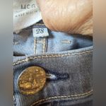 McGuire Denim  Women's Light Gray Skinny Jeans! Size 28! Perfectly distressed! Photo 7