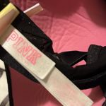 PINK - Victoria's Secret PINK Victoria Secret black leopard lace bra 36DD Photo 1