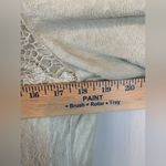 Soft Surroundings  Cream crocheted boho peasant top size M‎ Photo 4