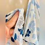 Sienna Sky  floral bare shoulders peplum top with bow tie waist size S Photo 4