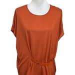 Maison Margiela Blouse Short Sleeves Top Orange Womens Size IT 46 US 10 Flawed Photo 0