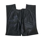 White Fox Boutique White Fox Women's L You've Got It Faux Leather Straight Leg Pants Photo 4