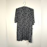 Modern Luxury Carole Hochman Black Floral Sleepwear Set Small Robe & Chemise Photo 15