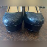 Gianni Bini Lizzie Wedge Platform Pump in Black - size 9 Photo 4