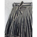 Caroll Women's Full A Line Circle Skirt 26 Waist Blue French Lined Pleated Silk Photo 9