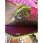 Lilly Pulitzer Seahorse Floral Floater Padded Laptop Tote Bag Whimsical Chic Photo 4