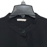 Eileen Fisher Organic Cotton Pucker Shirt Jacket Size XL Black Lagenlook Blazer Photo 4