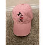 Women's Mickey Mouse Disney Parks Pink Adjustable Strapback Baseball Cap Hat Photo 2