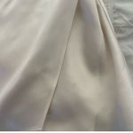 Retrofête Retrofete Ser.o.ya Lea Silk Faux Wrap Mini Dress In Pearl  Photo 6