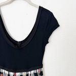 [Vintage] 90s Karen Alexander Black Plaid Wide Leg Scoop Neck Jumpsuit Size 4 Photo 7