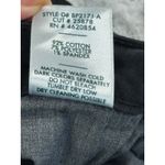 Just Black Denim Womens Size 26 Black Frayed Flare Jeans Made in USA Photo 6