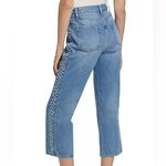 frame denim FRAME Pearl Atelier Le Jane Crop Hi Rise Straight Jeans Size: 29 Photo 1