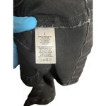 Aeropostale Dress Large Button Front Fitted Washed Black Denim Overalls Photo 5