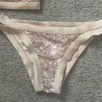 NWT Champagne Sequin Sparkle Two Photo 1