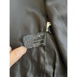 Jacqueline Ferrar Jacqueline Ferrari Solid Black Leather Jacket Size Large Classic Button Money Photo 10