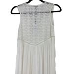 NWT Akasa Sz 6 Women's White Crochet Lace Vneck Hook Eye Front Cover Up Boho Photo 7