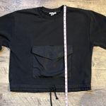 ZARA Cropped Fit Front Pocket Crewneck Photo 5