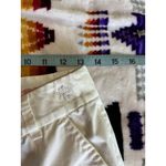 Tommy Bahama  (18‎ Golf) Cream Capris Cuffed Sz 4 Low Rise Pockets Zip Soft Photo 4