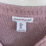 Wearing your ❤️ on your sleeve sweater Pink Photo 6