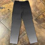 Premise Polka Dot Dark Navy and Cream Ombré Look Tummy Control Bengaline Pants S Photo 12