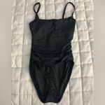 La Blanca Women's Black Island Goddess One-Piece Swimsuit Bodysuit Sz 4. NWOT Photo 3