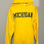 Champion  VINTAGE University Of Michigan Small Hoodie Sweatshirt Y2K Photo 0