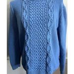 Talbots  • Cornflower Blue Petite Knit Crew Neck Sweater Photo 0