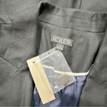 J.Crew NWT Women’s Alexandra Blazer Lined Classic Stretch Linen Blend Black 20 Photo 8