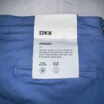 EDWIN Endurance Mason Slim Chino Pants NWT Blue Size 29 Photo 6