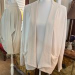 prAna  Women's Cream Open Front Shrug Photo 4