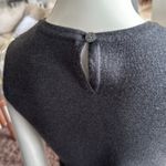 Carlisle  grey  wool knit sleeveless sweater vest top size small Photo 2