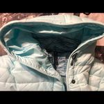 New Balance NWT teal puffer jacket XL fur lining Photo 7