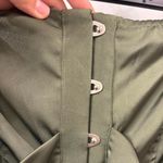 Pretty Little Thing Khaki Strapless Corset Top Photo 3