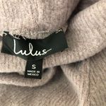 Lulus  soft turtleneck sweater dress very warm light purple pink long sleeves S Photo 8