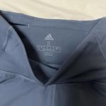 Adidas  baby blue logo stripe high rise yoga pilates leggings size small Photo 1