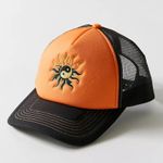 Urban Outfitters Icon Trucker Hat NWT - Orange Photo 0
