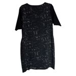 Elie Tahari For Design Nation Black Abstract Print Sheath Dress XL Photo 7