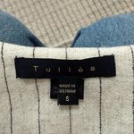 Tullia White Pinstripe Vest Photo 3