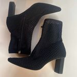 ZARA Whimsigoth Mesh Heeled Zip up Booties Black Size 39 US 8.5 Photo 1