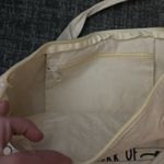 Brand new teaching is a work of heart canvas bag Red Photo 4